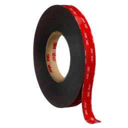 3M VHB Tape 1 inch (25.4 mm) x 25 m Red & Black-picture-18