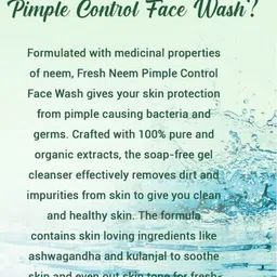 Elecsera Neem Foaming Face Wash For Pimple Control - 100 ml image 4