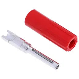 RS Pro Red Male Banana Plug 4 mm Connector Solder Termination 10A 50V Silver Plating (Pack of 10)-picture-34