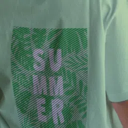 CORSICA Printed Round Neck Oversize T-shirt image 5