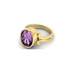 RRVGEM 11 KT Amethyst Gemstone Finger Ring-picture-25