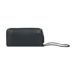 Celtic Black Leather Zip Around Wallet image 4