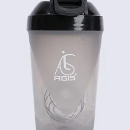 AGIS Black & White Single Plastic Brand Logo Water Bottle-picture-19
