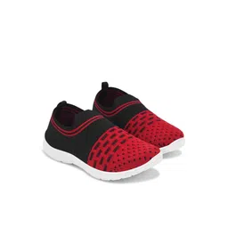 Pu-Pine Kids Red Artificial Leather Shoes image 3