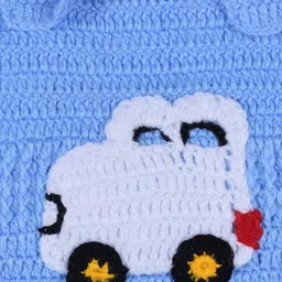 Tintin Multicoloured Self Design Pure Wool Clothing Set image 5