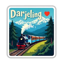 giftshala GIFTODAY Blue & Green Printed Decorative Magnets-picture-18