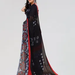 Moda Rapido Floral Printed Saree image 4