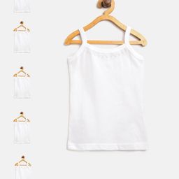 Bodycare Kids Girls Pack of 6 Solid Camisoles 39J_A-75-picture-4