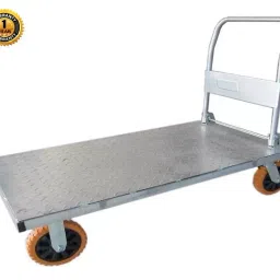 BIGAPPLE 300 Kg Capacity Iron Platform Trolley TRLSPH image 1