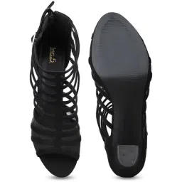 Inc.5 Women's Black Gladiator Sandals image 4