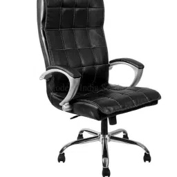 Divano Modular Black Modern India Seating Office Chrome Series MI230 image 2