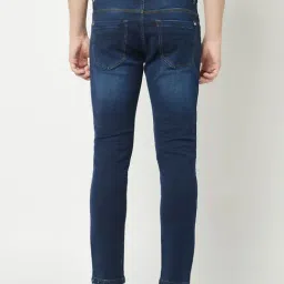 Crimsoune Club Blue Slim Fit Lightly Washed Jeans image 2