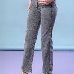 V-Mart Women Regular Fit Mid-Rise Light Fade Jeans-picture-31