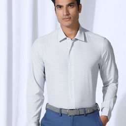 Blackberrys Men Slim Fit Opaque Striped Casual Shirt-picture-44
