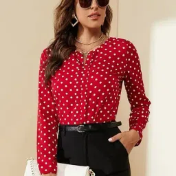 Kotty Red Printed Top-picture-35