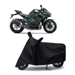 Auto Pearl Bike Cover for Kawasaki ZH2 (Black)-picture-19