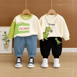 Googo Gaaga Boys Printed Trousers image 1