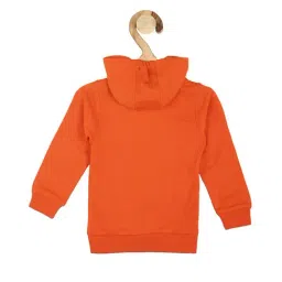 Allen Solly Junior Orange Solid Sweatshirt image 2