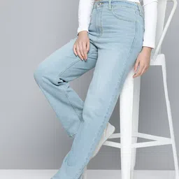 Levis Women High Rise Ribcage Slim Straight Fit Light Fade Stretchable Jeans-image-72