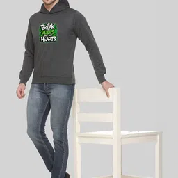 SZN Men Printed Hooded Sweatshirt image 5