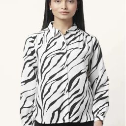 Annabelle by Pantaloons White Printed Shirt-picture-30