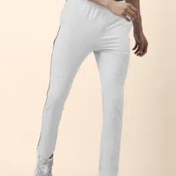 Ajile By Pantaloons Grey Cotton Slim Fit Trackpants-picture-22
