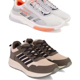 DRACKFOOT Men Non-Marking Running Sports Shoes-picture-19