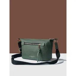 Accessorize London Women'S Green Mini Soft Casual Sling Bag image 4