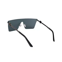 Mast & Harbour Unisex Wayfarer Sunglasses ES_94030-34-MH-2333-BLK-GNGR-WFOS-Black image 5