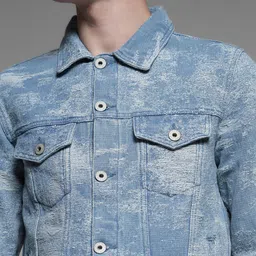 Jack & Jones Men Washed Denim Jacket image 2