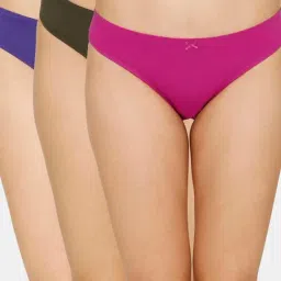 Zivame Assorted Bikini Panty  - Pack of 3-picture-14