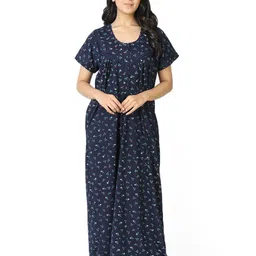 CHUI MUI Printed Maxi Nightdress image 3