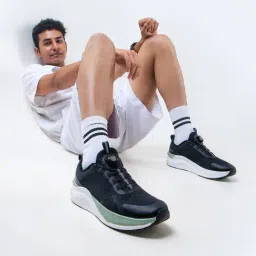 Bacca Bucci Men's ION Black Running Shoes image 4