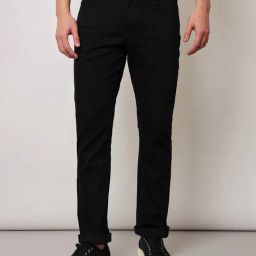Lee Rodeo Black Regular Fit Lightly Washed Jeans-picture-21