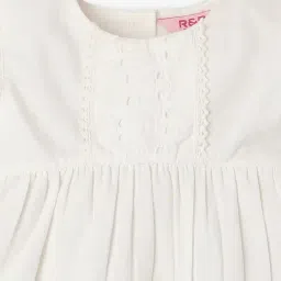 R&B Kids White Regular Fit Top image 3