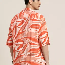 HERE&NOW Abstract Printed Casual Shirt image 5