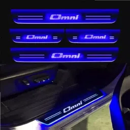 SCA Blue LED Door Sill Plate for Maruti Suzuki Omni All Model (Set of 4)-picture-30