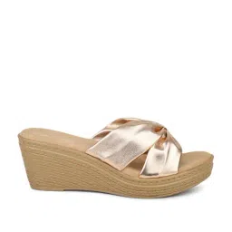 Inc.5 Women's Rose Gold Casual Wedges-picture-23
