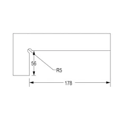OZONE Self-Closing Patch Fitting Up to 100 Kg Weight Capacity Tan Brass Finish, OCFH-100 STD TAN BRASS image 3