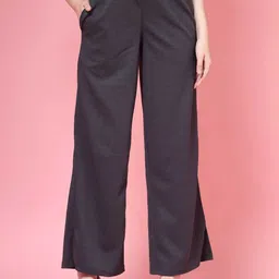 PAUSE SPORT Women Original Flared Wrinkle Free Trousers-picture-10