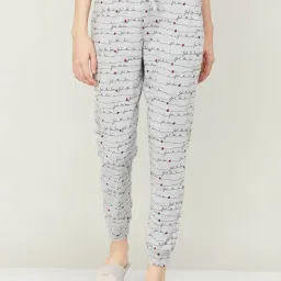Ginger by Lifestyle Grey Cotton Printed Pyjamas-image-30