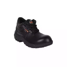 SWATCH Safety Shoes High Ankle Full Grain Leather Size UK 7 Black-picture-36