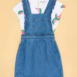 Pantaloons Junior Pinafore Dress image 3