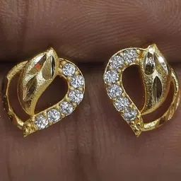 Gorkhastyle Women Gold Earrings-picture-37