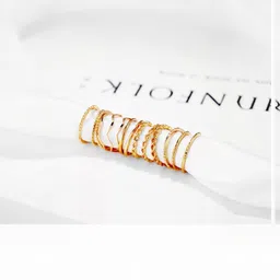 Vembley Women Gold-Plated Alloy Ring image 2