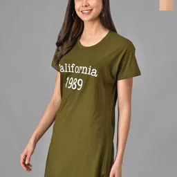 Christy World Pack Of 2 Printed Longline Lounge Tshirts-picture-10