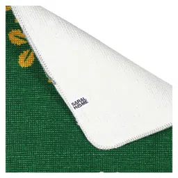 Saral Home Cotton Floor Runner Floral Printed - Green (Color May Vary) image 5