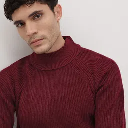 The Roadster Life Co. Acrylic Turtle Neck Pullover-picture-14