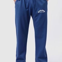 FUAARK Laidback Relaxed Fit Polly Cotton Premium Gym Workout & Casual Navy Track Pant-picture-0