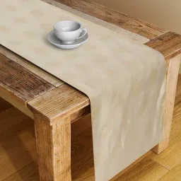 Fabindia Home Turvi Woven Beige 70 GSM Silk Runner-picture-26